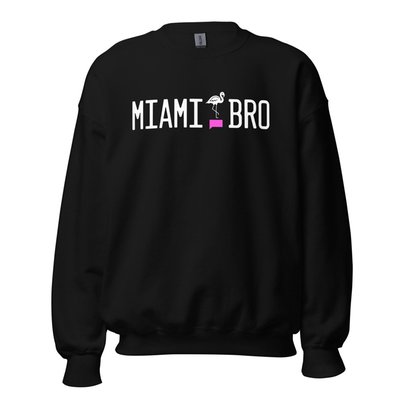 Miami Bro Crewneck Sweatshirt