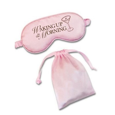 Satin Sleeping Mask - Pink