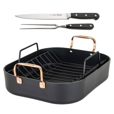 Hard Anodized Nonstick Roaster