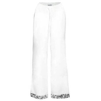 Long Cherokee Pajama Set - White