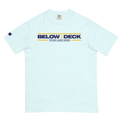 Below Deck Personalized Comfort Colors T-shirt