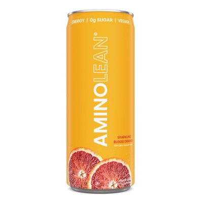 AminoLean Energy Drink - Blood Orange - 12oz