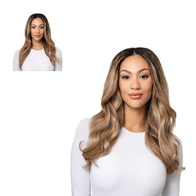 18" Clip In Human Hair Extension