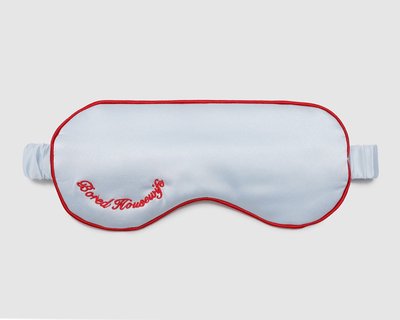 Satin Eye Mask - Baby Blue