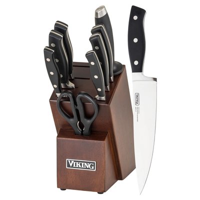 10-piece True Forged Cutlery Set with Block