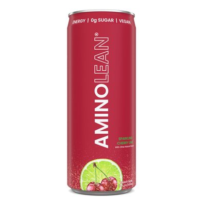AminoLean Energy Drink - Cherry Lime - 12oz