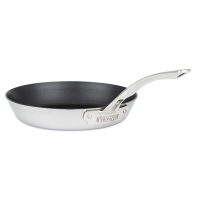 Contemporary 3-Ply Stainless Steel Nonstick Fry Pan