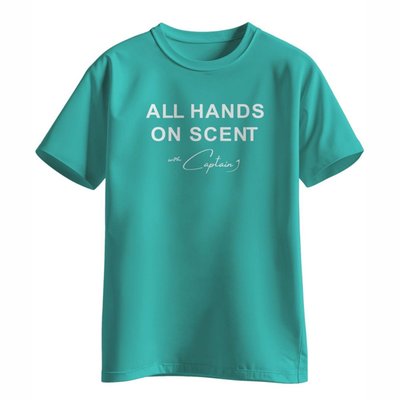 "All Hands On Scent" Captain J T-Shirt