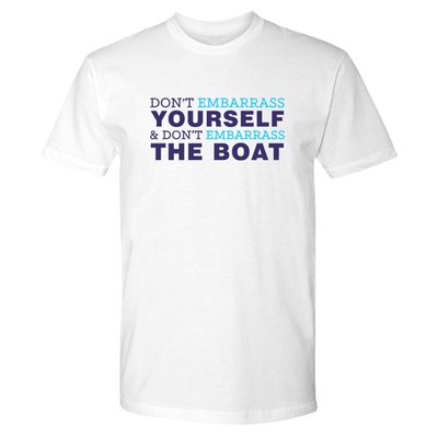 Below Deck Embarrass The Boat Adult Short Sleeve T-shirt