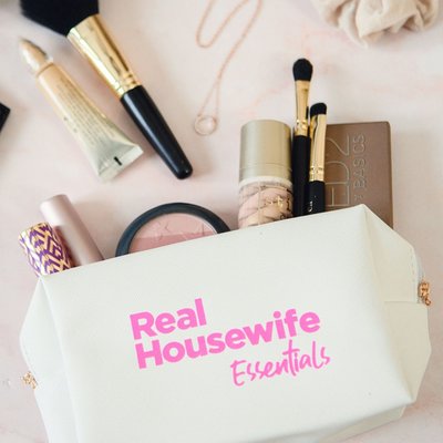 Real Housewife Essentials Makeup Bag