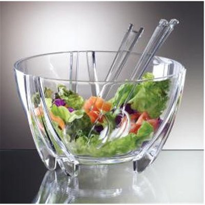 Illusions Salad Bowl Servers Qt Shatterproof