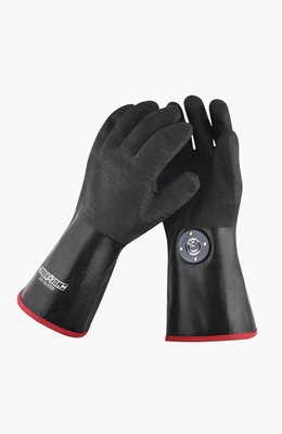 Freedom Bbq Gloves 14" Cuffs With Magnetic Safety Clips