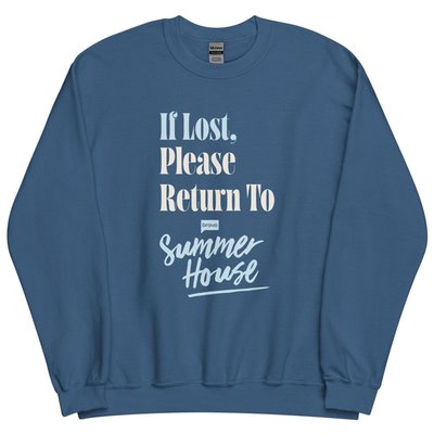 Return To Summer House Unisex Crewneck