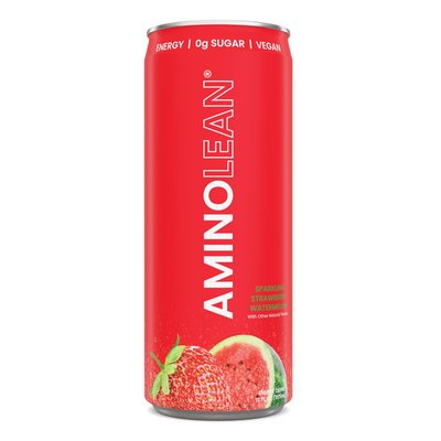 AminoLean Energy Drink - Strawberry Watermelon - 12oz