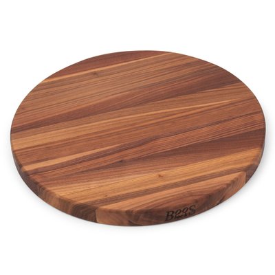 Walnut Round Cutting Board 1-1/2" Thick (R-Board Series)