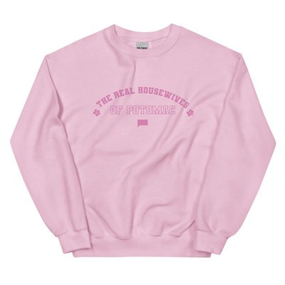 The Real Housewives Of Potomac Varsity Crewneck