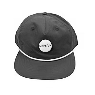 Name'Em Dark Grey Rope Hat