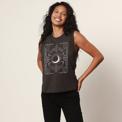 James Mae Tarot Moto Tee - Black