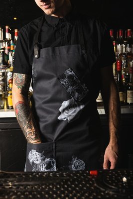 Death and Co. Floral Apron