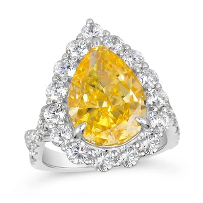 Gia Pear Shaped Ring