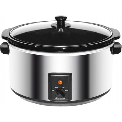Quart Slow Cooker  Staless Steel Body