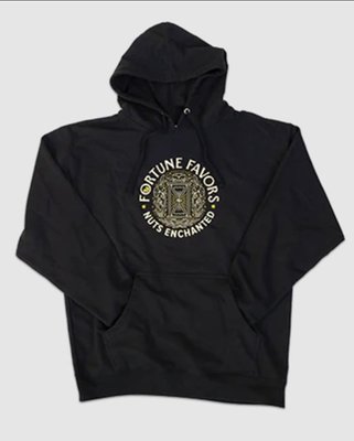 Fortune Favors Hourglass Pullover Hoodie