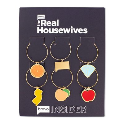 The Real Housewives Wine Charms (Set of 6)