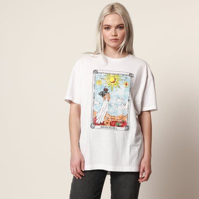 Wanderlust Oversized Tee - White