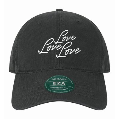 Love Love Love Dad Cap - Black