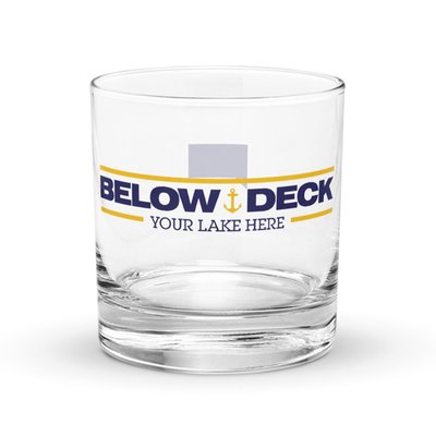 Below Deck Personalized Rocks Glass