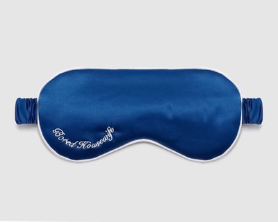 Satin Eye Mask - Navy