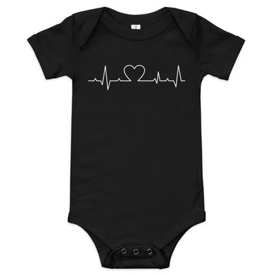 Married To Medicine Heart Beat Baby Bodysuit