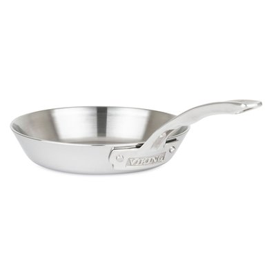 Contemporary 3-Ply Stainless Steel Fry Pan