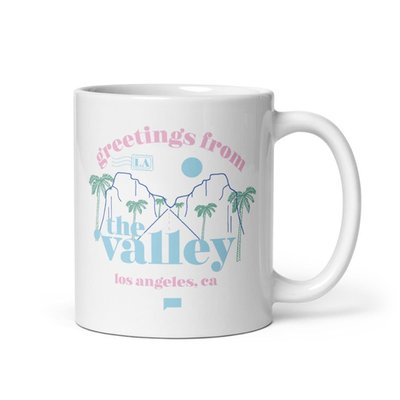 The Valley Greetings From The Valley Mug