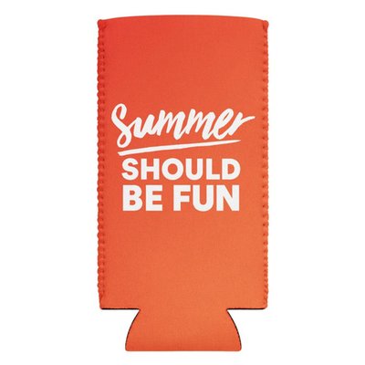 Summer House Summer Should Be Fun Can Cooler