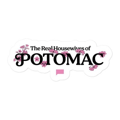 The Real Housewives Of Potomac Cherry Blossom Sticker