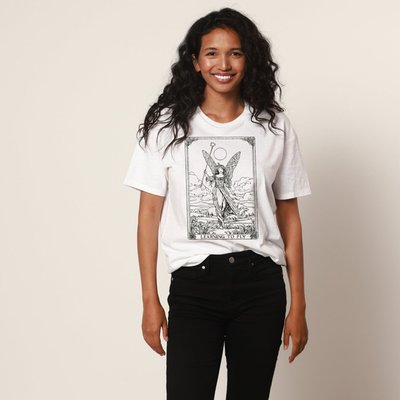 Learning To Fly Oversized Tee - White