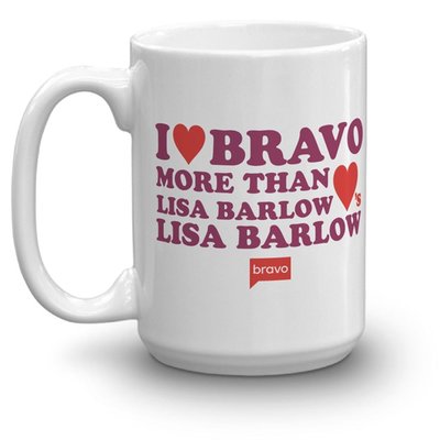 I Love You More Than Lisa Barlow Loves Lisa Barlow White Mug