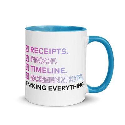 The Real Housewives Of Salt Lake City Receipts Two-tone Mug