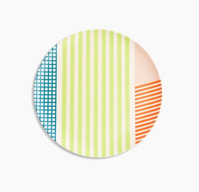 Bamboo Salad Plate Set