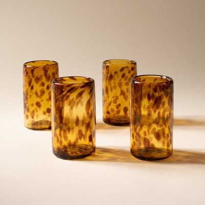 Recycled Handblown Glassware - Set of 4