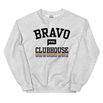 Bravo Clubhouse Watch What Happens Live Pride Sweatshirt