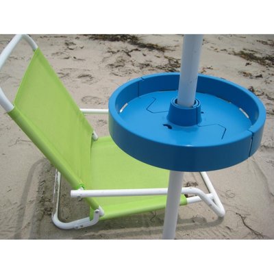 Detachable Umbrella Pole Shelf  Blue