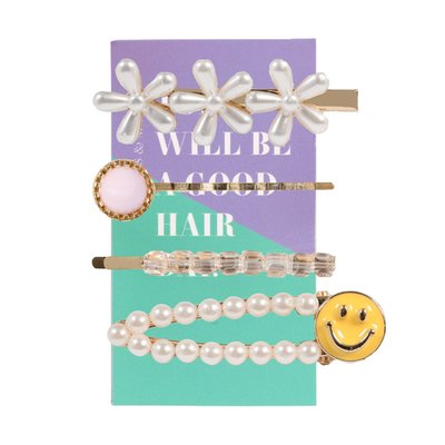 So 90's Barrette Set