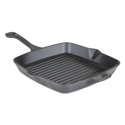 Enameled Cast Iron 11-Inch Square Grill Pan