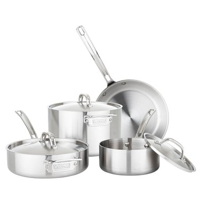 Professional 5-Ply 7-piece Cookware Set