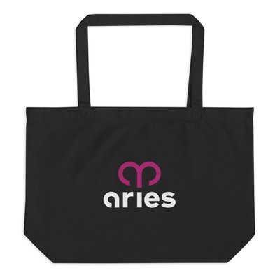 Large organic tote bag image