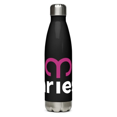 Stainless steel water bottle image