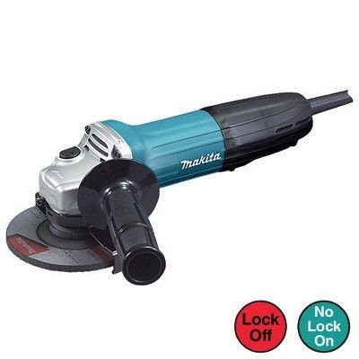 Makita GA4534-R 6 Amp Compact 4-1/2 in. Corded Paddle Switch Angle Grinder with AC/ DC Switch Manufacturer Refurbished