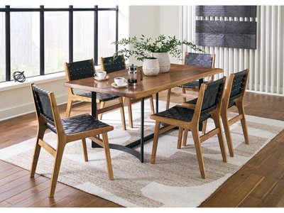 Fortmaine Dining Table and 6 Chairs